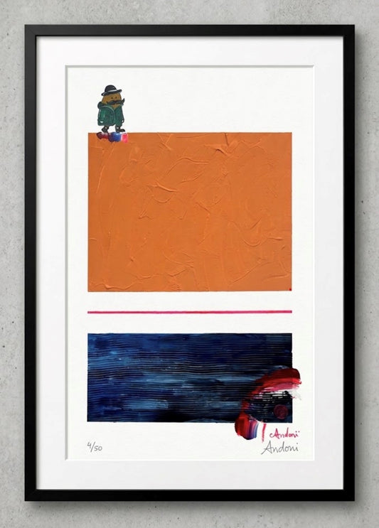 Rainboots in the Sky - Print